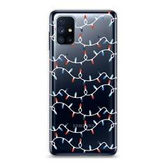 Чехол на Samsung Galaxy M51 "Разноцветная гирлянда" Case Place