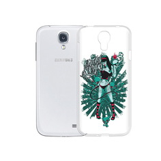 Чехол MyPads Tocco для Samsung Galaxy S4 нарисованная девушка в татуировках
