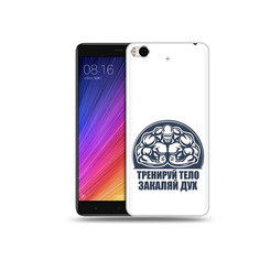 Чехол MyPads Tocco для Xiaomi Mi 5S бодибилдинг закаляй дух (PT91899.330.234)