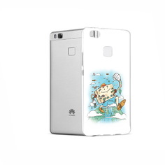 Чехол MyPads Tocco для Huawei P9 Счастливый чемодан