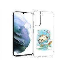 Чехол MyPads Tocco для Samsung Galaxy S22 Plus Счастливый чемодан (PT226933.535.166)