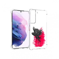 Чехол MyPads Tocco для Samsung Galaxy S22 медведь в дымке (PT194926.508.463)