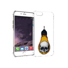 Чехол MyPads Tocco для Apple iPhone 6 череп в лампочке (PT54043.605.676)