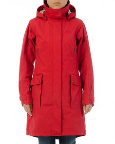 Куртка женская Didriksons Meg красная S