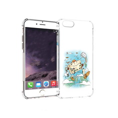 Чехол MyPads Tocco для Apple iPhone 6 Счастливый чемодан (PT54043.605.166)