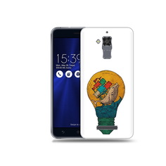 Чехол MyPads Tocco для Asus ZenFone 3 Max ‏(ZC520TL) кит в лампочке с парусами