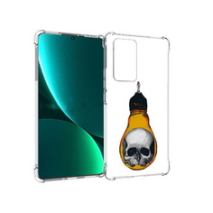 Чехол MyPads Tocco для Xiaomi 12 Pro череп в лампочке (PT226953.293.676)