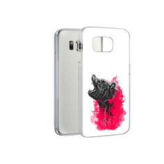 Чехол MyPads Tocco для Samsung Galaxy S6 медведь в дымке (PT12300.506.463)