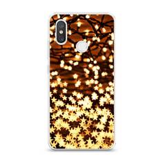Чехол на Xiaomi Mi 8 "Новогодняя гирлянда" Case Place