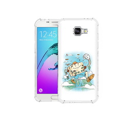 Чехол MyPads Tocco для Samsung Galaxy A5 (2016) Счастливый чемодан (PT25252.581.166)