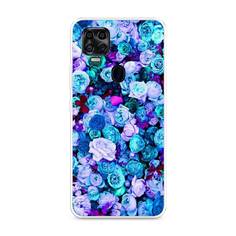 Чехол на ZTE Blade V2020 "Цветочный ковер" Case Place