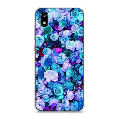 Чехол на ZTE Blade A7 2019 "Цветочный ковер" Case Place