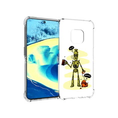 Чехол MyPads Tocco для Nokia XR20 прикольный робот (PT161671.111.557)