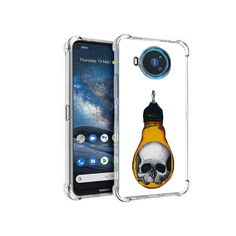 Чехол MyPads Tocco для Nokia X100 череп в лампочке (PT227057.109.676)
