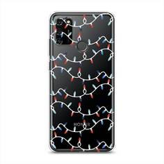 Чехол для Honor 9A "Разноцветная гирлянда" Case Place