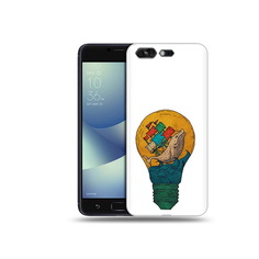 Чехол MyPads Tocco для Asus ZenFone 4 Pro (ZS551KL) кит в лампочке с парусами