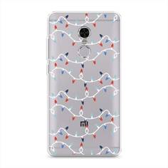 Чехол на Xiaomi Redmi Note 4 "Разноцветная гирлянда" Case Place