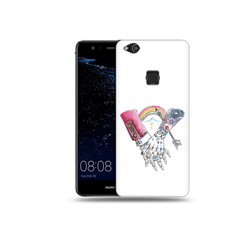 Чехол MyPads Tocco для Huawei P10 Lite абстракция руки в татуировках (PT62135.59.212)