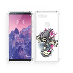 Чехол MyPads Tocco для ZTE Nubia Z17S нарисованный скелет на скейт борде (PT94929.470.512)