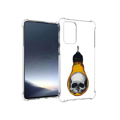 Чехол MyPads Tocco для Samsung Galaxy A73 череп в лампочке (PT226913.548.676)