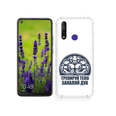 Чехол MyPads Tocco для Tecno Camon 12 бодибилдинг закаляй дух