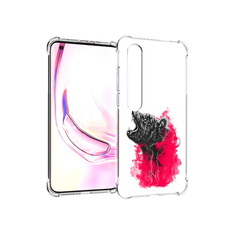 Чехол MyPads Tocco для Xiaomi Mi 10 Pro медведь в дымке (PT144585.295.463)