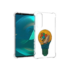Чехол MyPads Tocco для Sony Xperia 5 III кит в лампочке с парусами (PT172137.231.387)