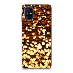 Чехол на Samsung Galaxy M51 "Новогодняя гирлянда" Case Place