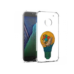 Чехол MyPads Tocco для Motorola Moto G5 кит в лампочке с парусами (PT67504.367.387)