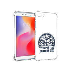 Чехол MyPads Tocco для Xiaomi Redmi 6A бодибилдинг закаляй дух (PT113916.305.234)