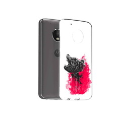 Чехол MyPads Tocco для Motorola Moto G5 Plus медведь в дымке (PT67401.338.463)