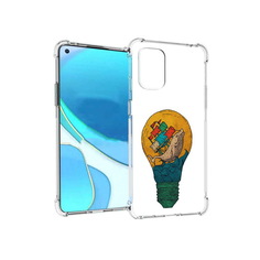 Чехол MyPads Tocco для OnePlus 8T кит в лампочке с парусами (PT155529.137.387)