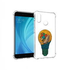 Чехол MyPads Tocco для Xiaomi Redmi Note 5 кит в лампочке с парусами (PT113434.311.387)