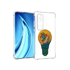 Чехол MyPads Tocco для Xiaomi Mi 10S кит в лампочке с парусами (PT226949.296.387)