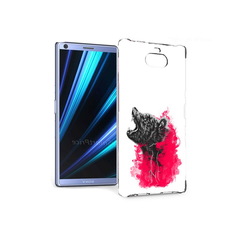 Чехол MyPads Tocco для Sony Xperia 10 медведь в дымке (PT125953.225.463)