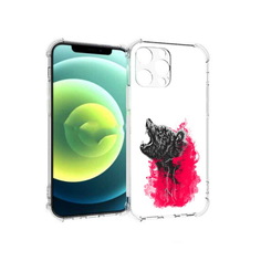 Чехол MyPads Tocco для Apple iPhone 13 Pro медведь в дымке (PT163086.612.463)