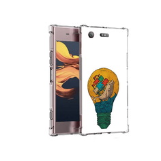 Чехол MyPads Tocco для Sony Xperia XZ1 Compact кит в лампочке с парусами (PT91855.237.387)