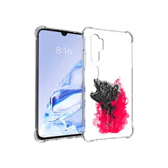 Чехол MyPads Tocco для Xiaomi Mi Note 10 Pro медведь в дымке (PT140314.290.463)