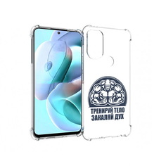 Чехол MyPads Tocco для Motorola Moto G71 бодибилдинг закаляй дух (PT227080.353.234)