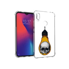 Чехол MyPads Tocco для Xiaomi Redmi Note 7 череп в лампочке (PT125338.275.676)