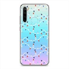 Чехол на Xiaomi Redmi Note 8 "Разноцветная гирлянда" Case Place