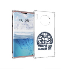 Чехол MyPads Tocco для Huawei Mate 30 Pro бодибилдинг закаляй дух