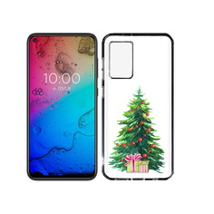 Чехол MyPads Tocco для BQ Aurora Елка новогодняя с подарками акварель