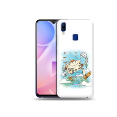 Чехол MyPads Tocco для Vivo Y95 Счастливый чемодан (PT122996.436.166)