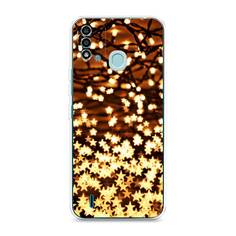Чехол на Itel Vision 2S "Новогодняя гирлянда" Case Place