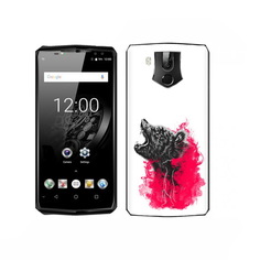 Чехол MyPads Tocco для Oukitel K10 медведь в дымке