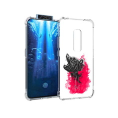 Чехол MyPads Tocco для Vivo V17 Pro медведь в дымке (PT226965.387.463)