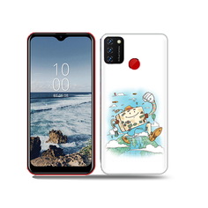 Чехол MyPads Tocco для BQ 6631G Surf Счастливый чемодан
