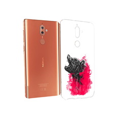 Чехол MyPads Tocco для Nokia 9 медведь в дымке (PT126479.94.463)
