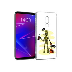 Чехол MyPads Tocco для Meizu 16 прикольный робот (PT121074.83.557)
